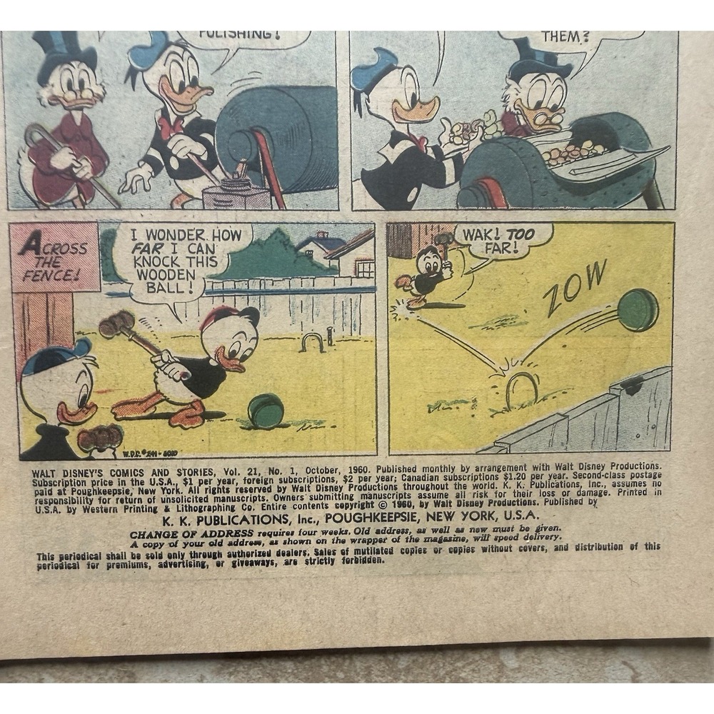 Walt Disney's Comics and Stories #241 (1960) Donald Duck, Dell Comics. VG++ - Picture 4 of 6